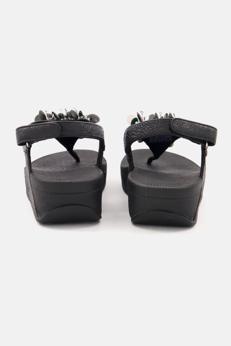 FitFlop Women Boogaloo Back Strap Sandals, Black - Image 2