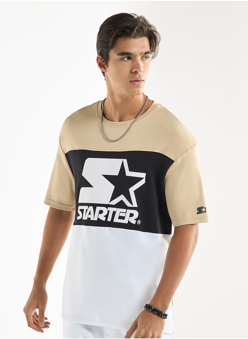 STARTER Starter Logo Print T-shirt with Short Sleeves and Crew Neck  - Image 1