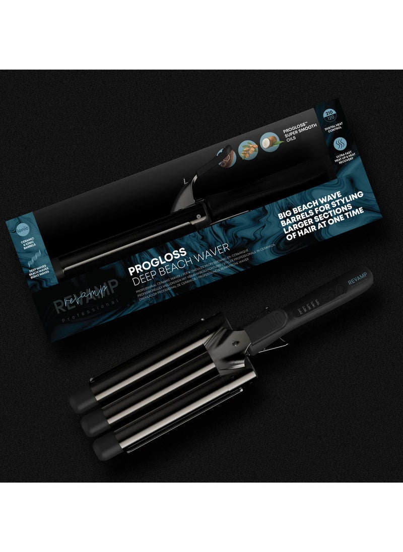 REVAMP - Progloss Deep Beach Hair Waver - Image 1