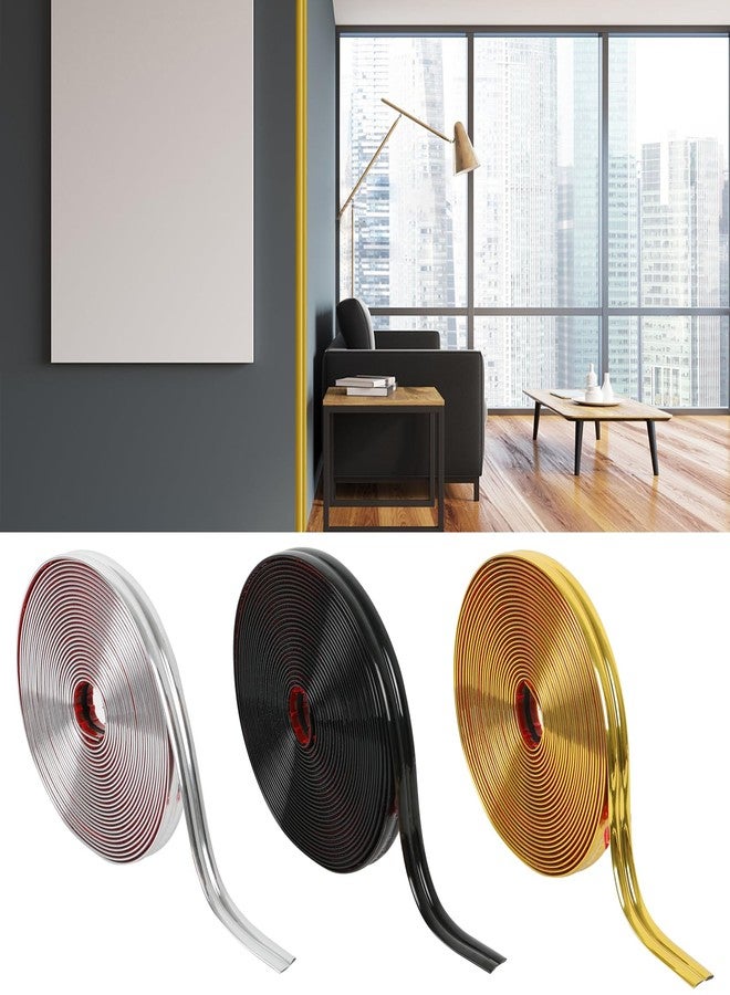 EVERDIJ Peel and Stick Wall Trim Molding, 32.8FT Bendable Foldable Edge Corner Protecter Guards Decorative Strips, Wall Corner Trim Molding for Wall, Corner, Window, Table, Furniture - Image 3