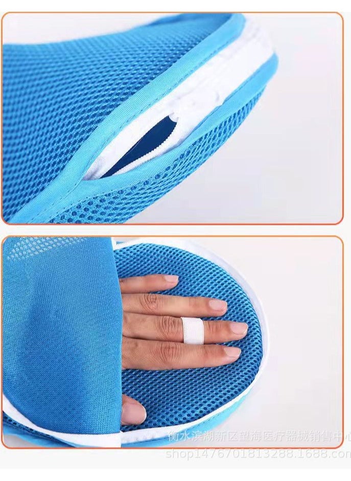 Generic Elderly Scratch Prevention, Patient Care, Anti Pull Tube Gloves, Wrist Fixation Strap, Dementia Restraint Gloves, Preventing Self injury, Breathable Safety Control Gloves  - Image 2