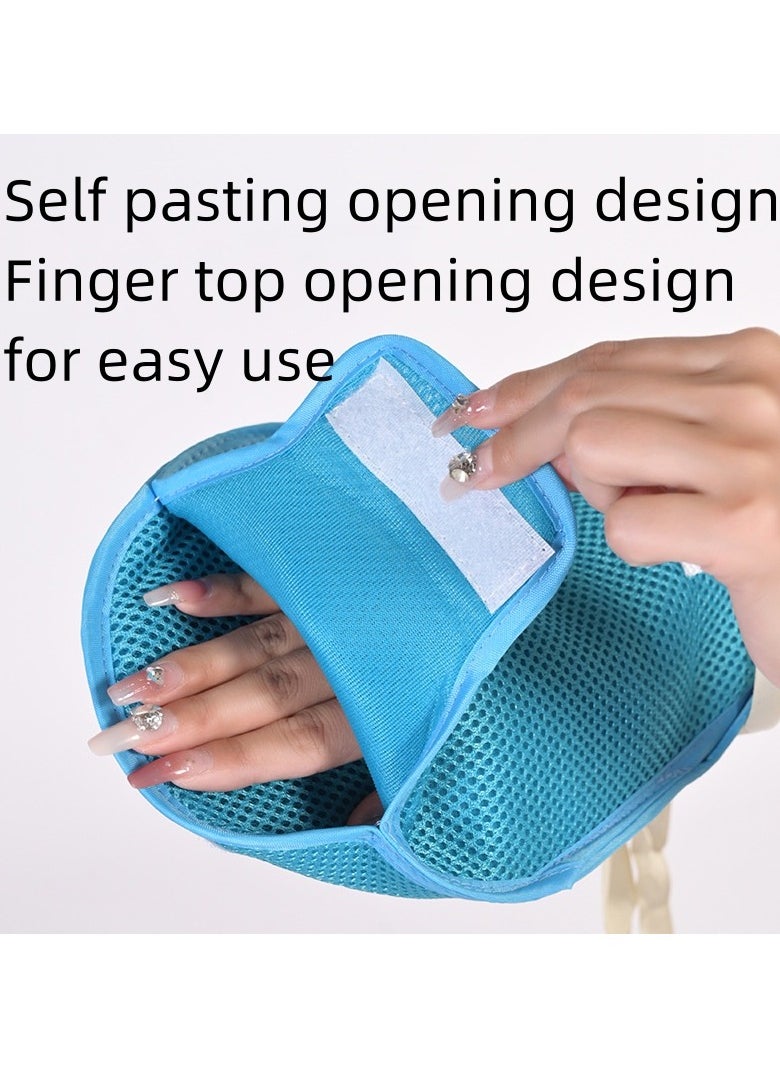 Generic Elderly Scratch Prevention, Patient Care, Anti Pull Tube Gloves, Wrist Fixation Strap, Dementia Restraint Gloves, Preventing Self injury, Breathable Safety Control Gloves  - Image 3