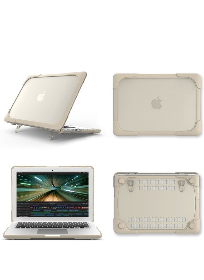 GULFLINK - Hard Shell Case Cover with Kickstand Shockproof Function for MacBook Pro Retina (A1502/A1425) 13 inch - Image 1