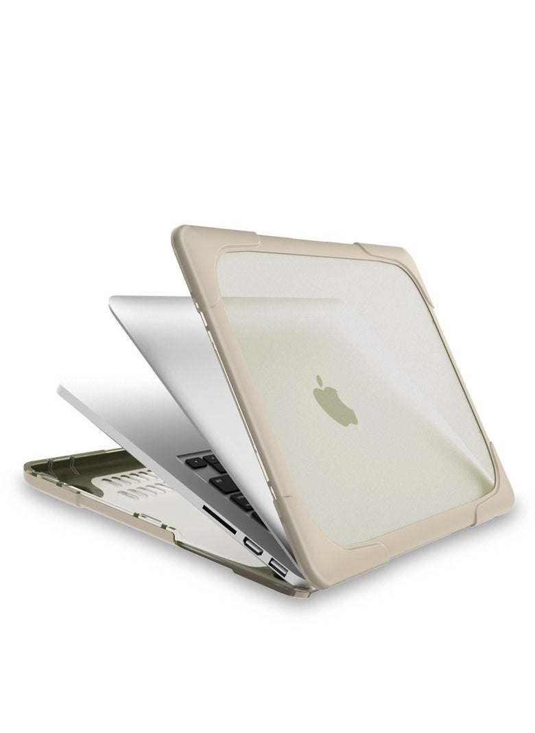GULFLINK - Hard Shell Case Cover with Kickstand Shockproof Function for MacBook Pro Retina (A1502/A1425) 13 inch - Image 1