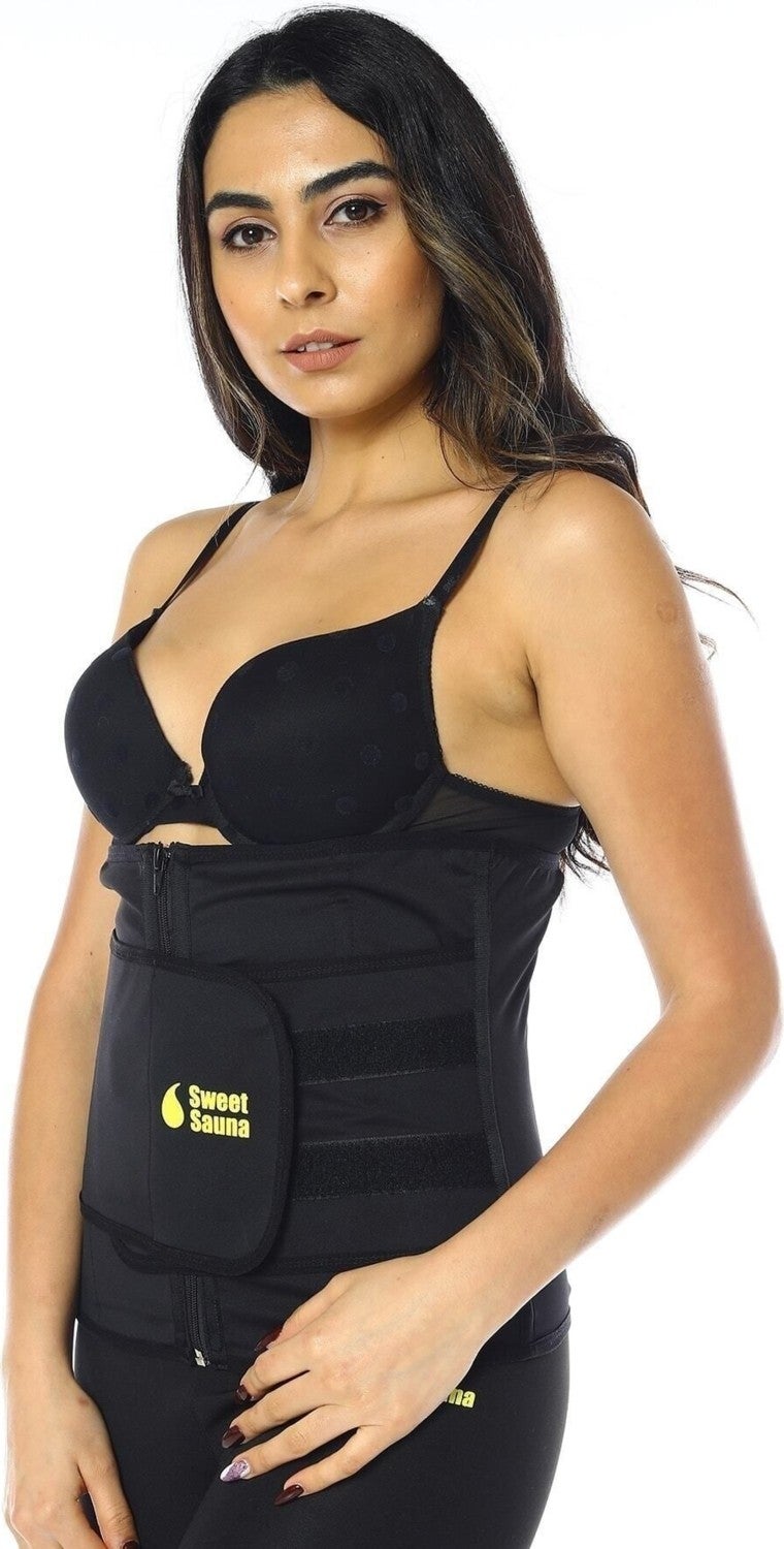 SweetSauna Ultra Performance Effective Sauna Thermal Waist Belt, Suitable for Men, Firming, Toning, Effective in Burning Sweat  - Image 3