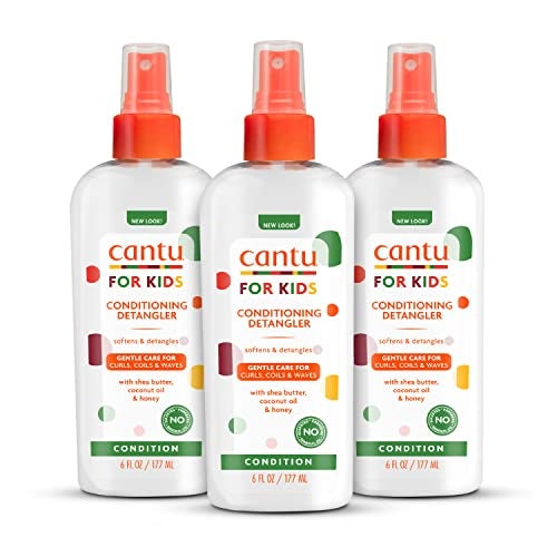 Cantu Care for Kids Conditioning Detangler, 6 fl oz (Pack of 3) - Image 1