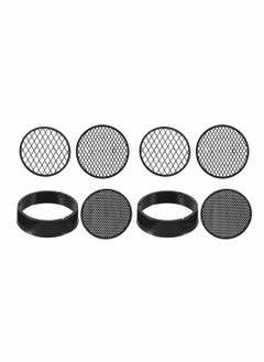 8 Pcs Mini Mesh Gardening Sieve Sets Garden Plants Sand Stone Filter Soil Sifter Stackable Round Sifting Pan Tools