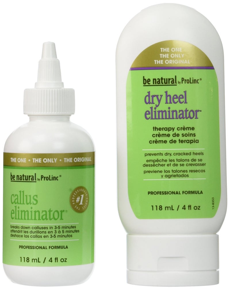 ProLinc Callus Eliminator Bundle: Callus Eliminator 4oz. and Dry Heel Eliminator 4oz