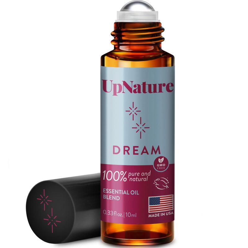 UpNature Dream Sleep Essential Oil Roll On – Natural Sleeping Blend with Lavender, Chamomile Aromatherapy Oils - Image 1