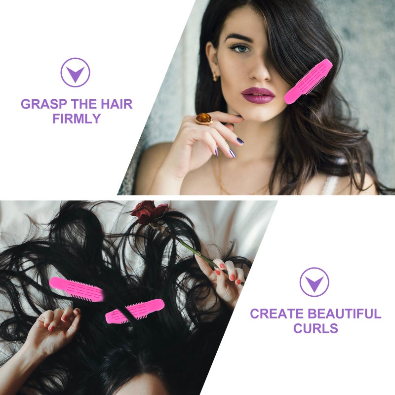 6pcs Bangs Hair Curlers Roller Hair Styling Tools DIY Curly Hairstyle Clips - Image 5