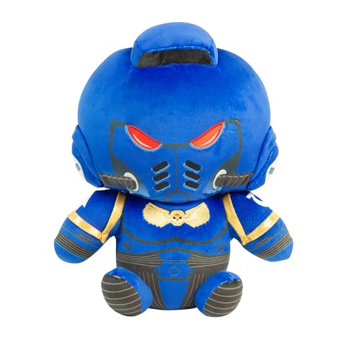 TOMY Warhammer 40000 Collectible Plush Toys Space Marine Plushie Mega Sized Large Plush Officially Licensed Games Workshop Merchandise Game Room Decor Gaming Gifts 14 Inch - Image 1