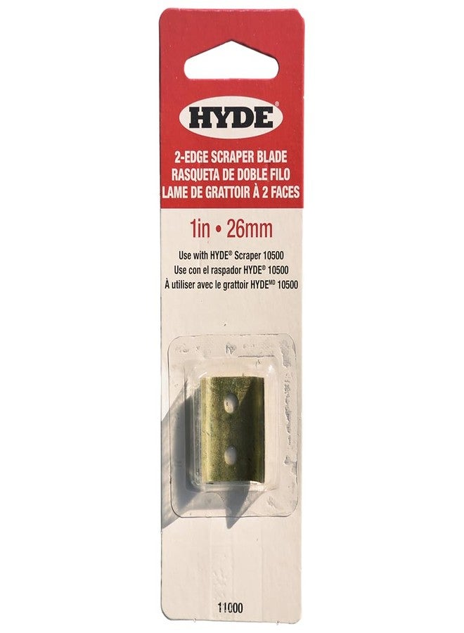Hyde 952 11000 1" 2-Edge Scraper Replacement Blade
