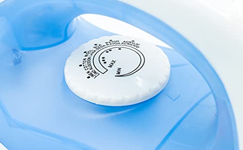 Impress Basic Clothing Iron | Non-Stick | Compact | Spray | Adjustable Steam | Fabric Selector | Swivel Cord | Lightweight | 1200-Watt (Blue) - Image 3