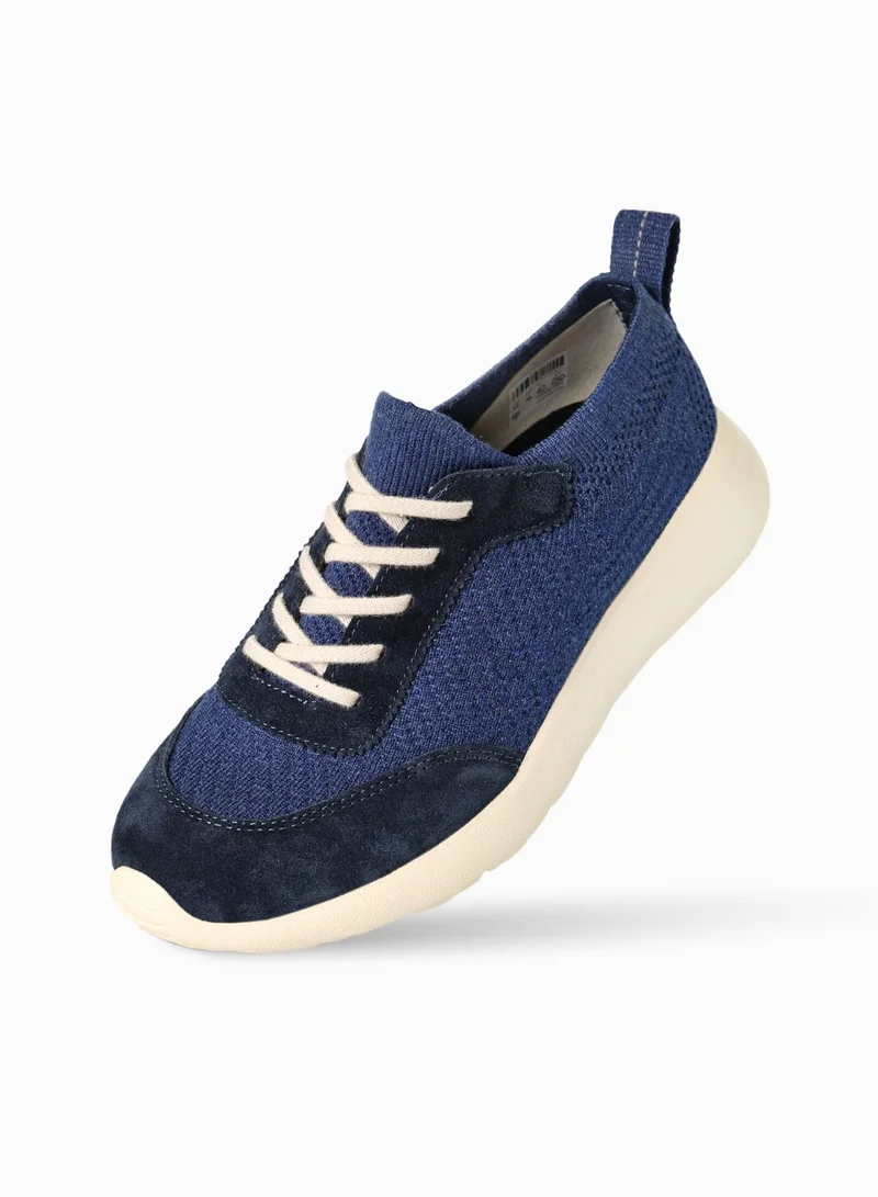 دوا زو لو حذاء رياضي كلاسيكي من جلد السويد