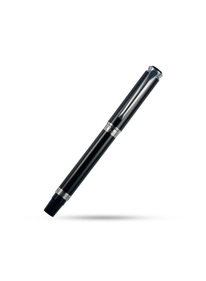 أنكورا قلم أوماس سنتشري رولر – إصدار كروم | 100 عام من الحرفية الإيطالية | أداة كتابة فاخرة - Image 1