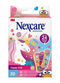 Nexcare Happy Kids Plasters Magic Assortment 20's 