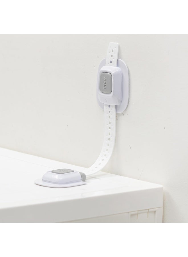 YEYA No Drill Anti tip Furniture Adjustable Straps Wall Anchors for Baby proofing (Upgraded 2P) - Image 1