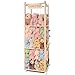 BENCHRY Stuffed Animal Storage Wooden Cute Zoo Toy Holder with Brake Wheels Space Save Toy Organizer Large Capacity Stuffed Animal Holder Perfect for Nursery Playroom Kidroom Bedroom54 Inch - Image 3