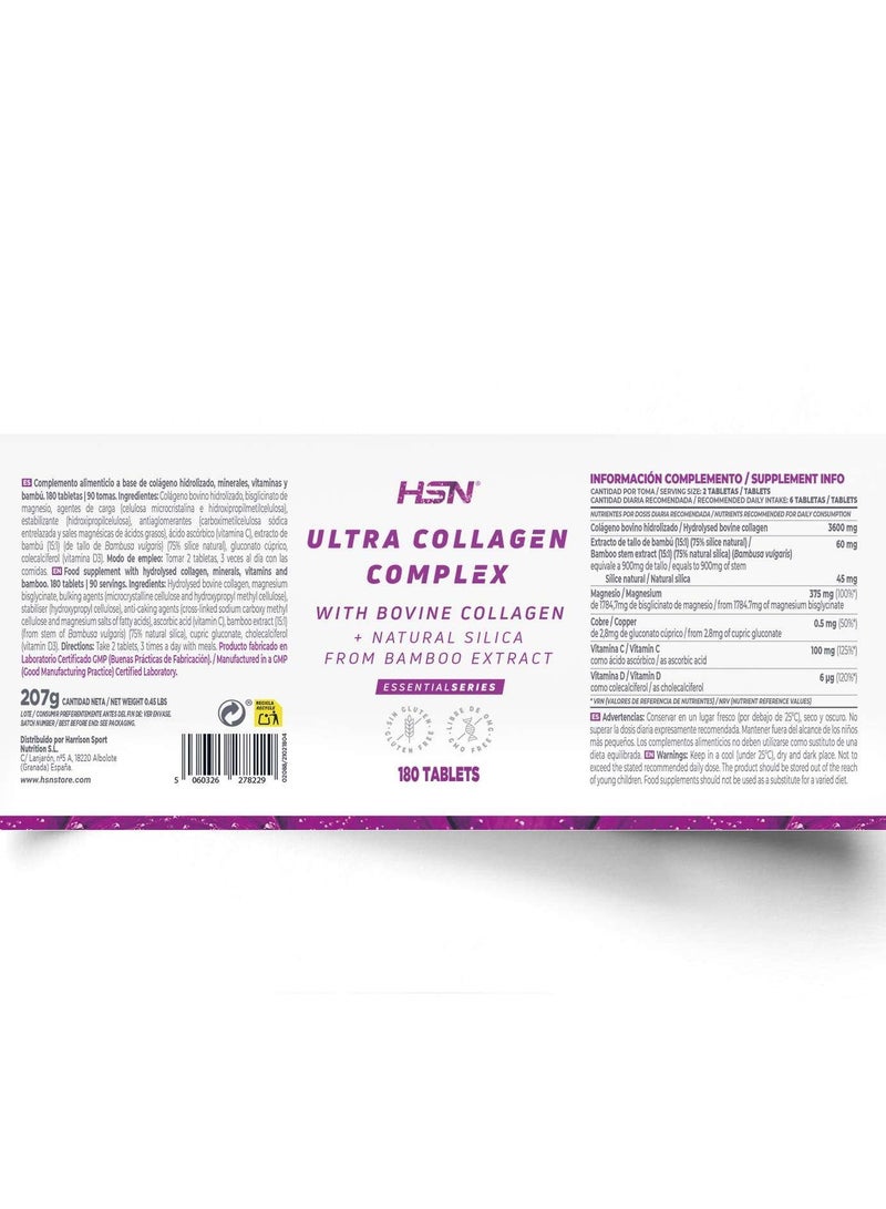 HSN Ultra Collagen Hydrolysed Complex - 180 tabs - Image 3