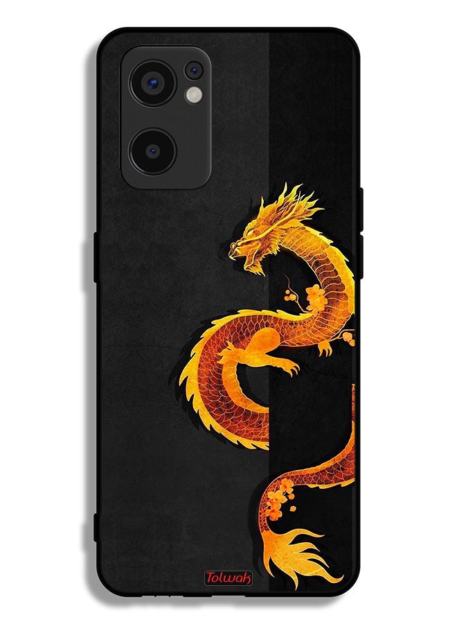 Tolwak غطاء حماية أوبو رينو7 SE 5G فن التنين - Image 2