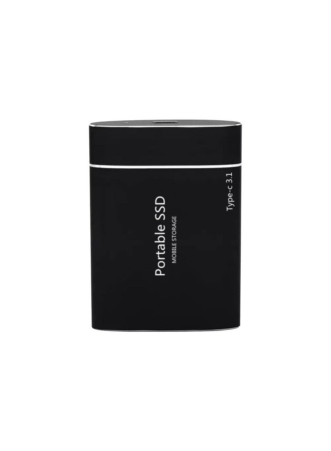 Portable Mobile SSD SSD16TB 30TB 60TB High-speed Transmission Direct-Capacity:128TB-Interface:Silver - Image 1