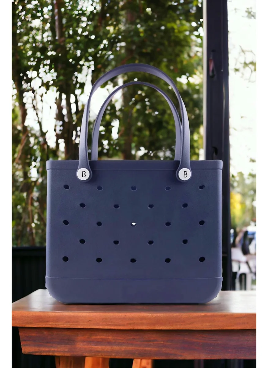 باهلس Navy Blue Imported Viral Eva Shoulder Bag