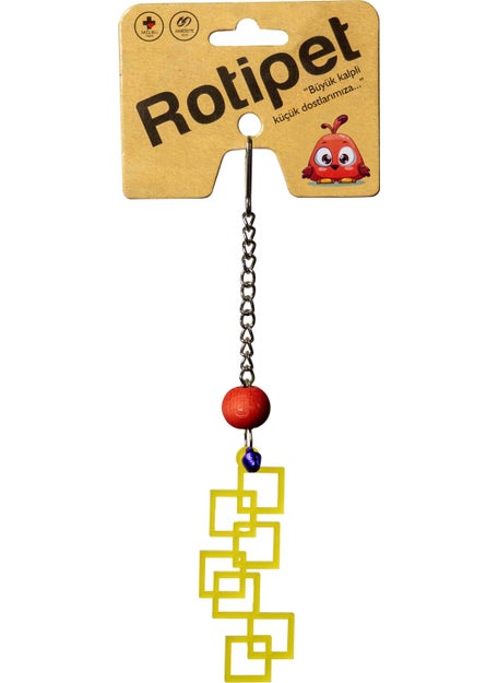 Rotipet Bird Toy Acrylic Geometric Pendulum-10 