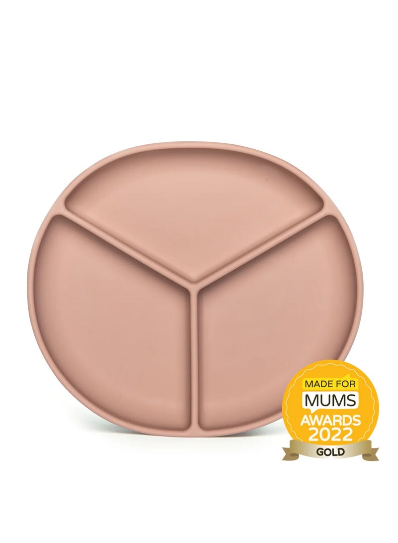 Pippeta Silicone Suction Plate For Infant - Ash Rose - Image 2