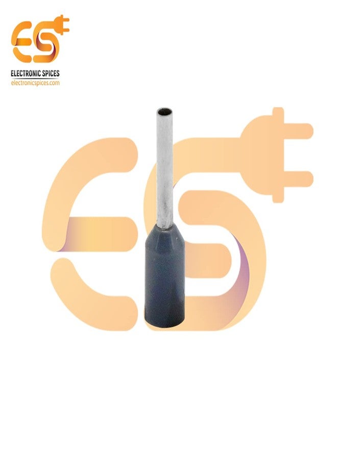 Electronicspices Electronic Spices E7508 20a Grey Color 20 Awg Wire Gauge Hard Nylon Insulated Ferrule Wire Crimp Connector Pack of 200pcs - Image 2