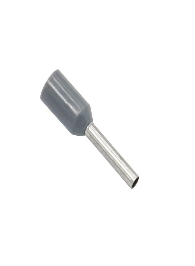 Electronicspices Electronic Spices E7508 20a Grey Color 20 Awg Wire Gauge Hard Nylon Insulated Ferrule Wire Crimp Connector Pack of 200pcs - Image 1
