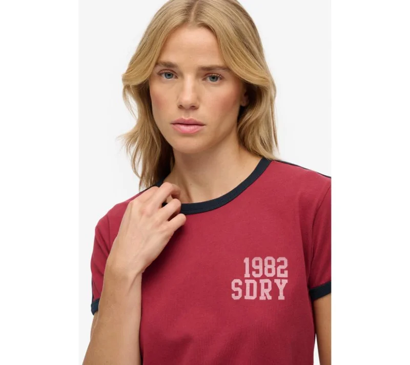 Superdry Athletic Essentials Side Stripe T-Shirt