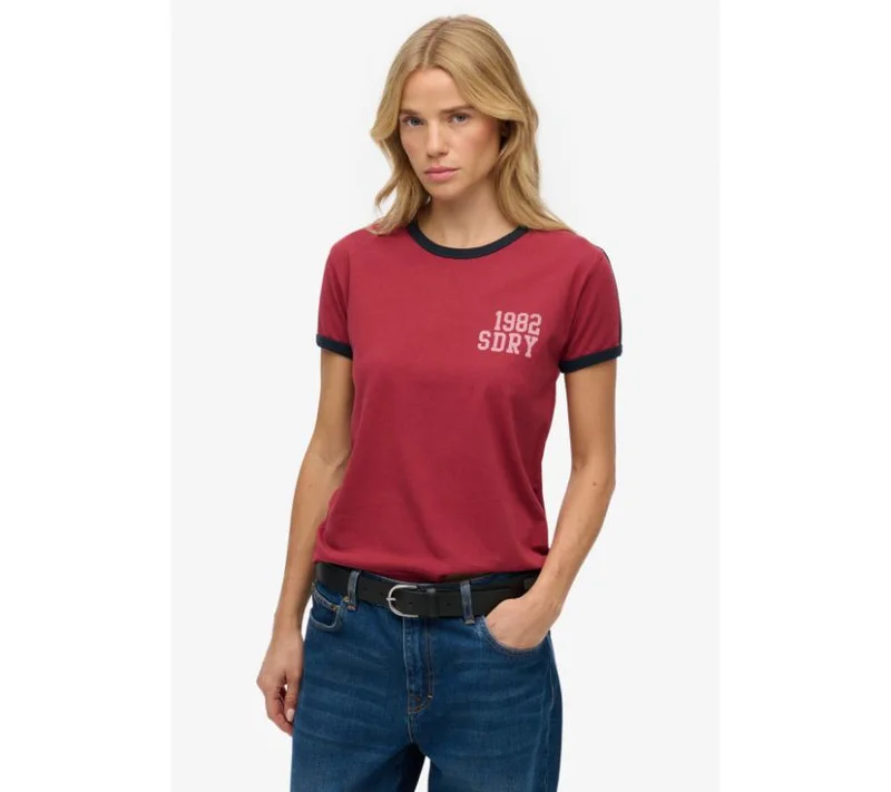 Superdry Athletic Essentials Side Stripe T-Shirt