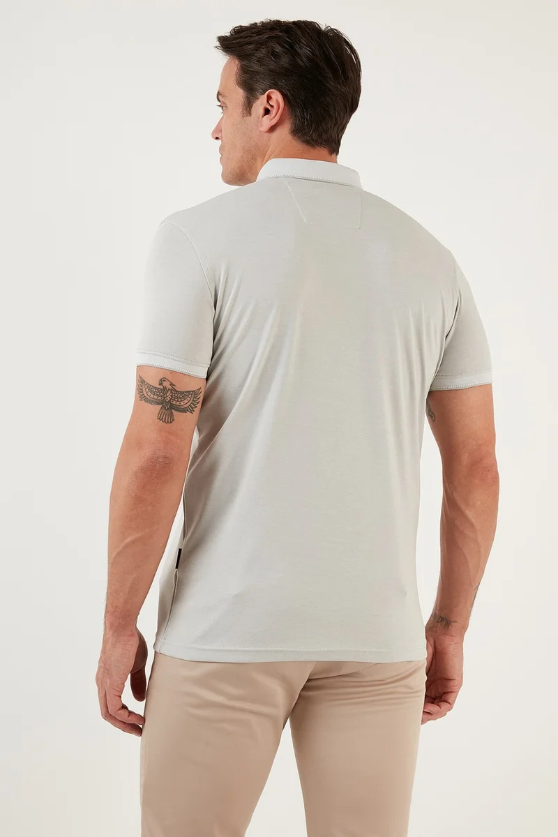 Buratti Cotton Slim Fit Polo T Shirt Men's Polo T Shirt 646R1000