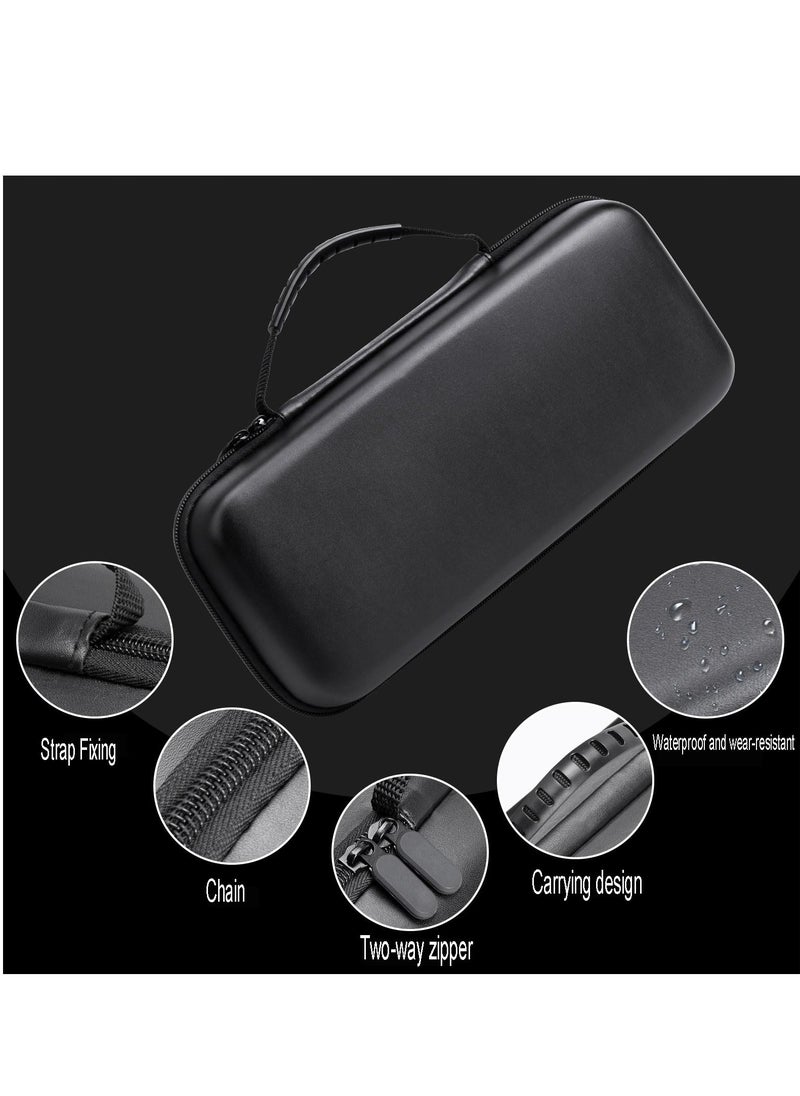 Generic - Carrying Case for Ayn Odin 2 Travel Organizer Compatible with Odin 2 EVA Hard Shell Carrying Case with Built-in Mesh Pocket (Black) - Image 1