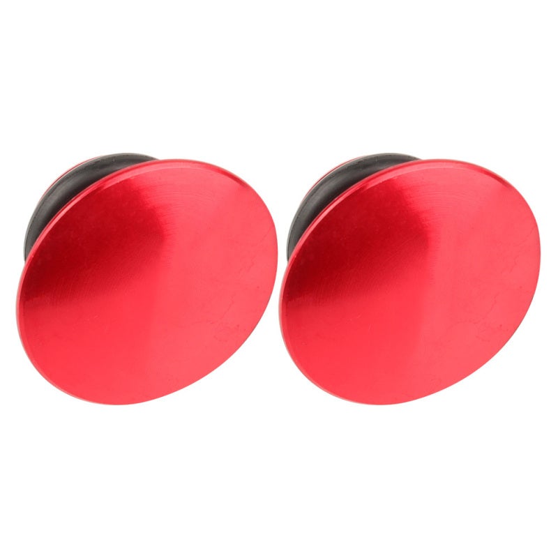 DUUTI Bicycle Handlebar End Plug: Red Aluminum Alloy, Sturdy Durable - Anodized Surface, Handlebar Cap for Most Bikes - Image 3