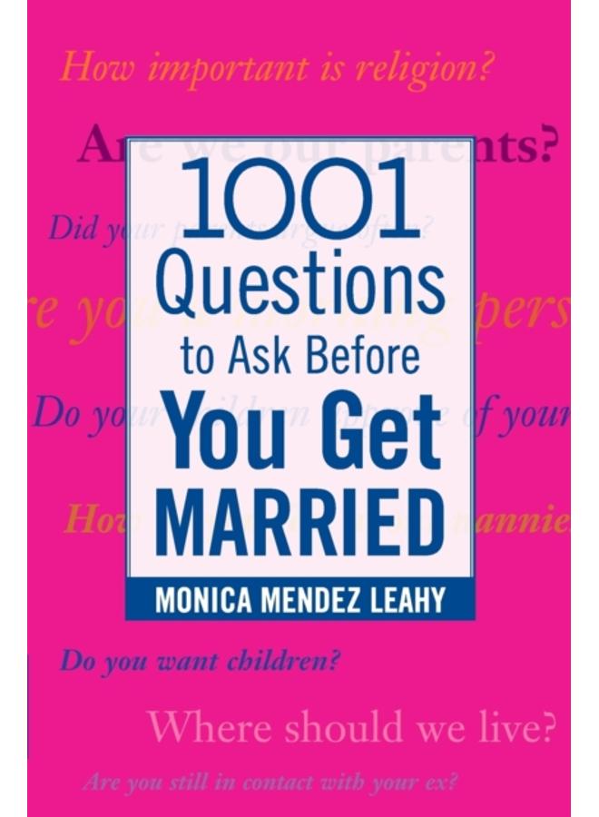 1001 سؤال يجب طرحه قبل الزواج