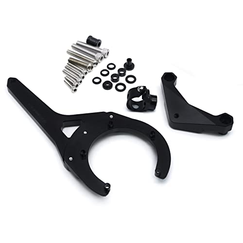 NICEDOLL For GSXS GSX-S 1000/F GSXS1000 GSX-S1000F 2016-2021 2022 2023 CNC Motorcycle Steering Damper Stabilizer Buffer Control Bar with Mounting Bracket Support Kit - Image 4