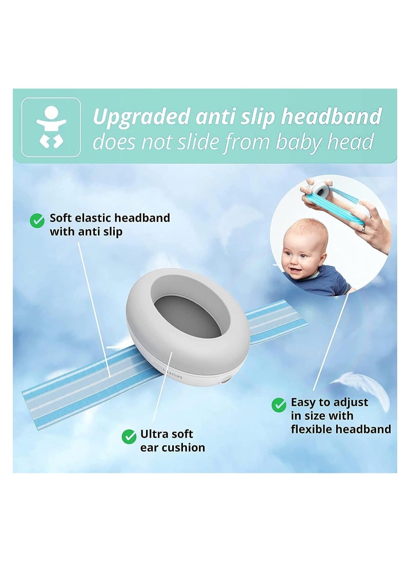 Generic Baby Ear Protection, Earmuffs for Babies and Toddlers up to 36 Months, Noise Reduction Earmuffs - Comfortable Baby Headphones Against Hearing Damage & Improves Sleep  - Image 4
