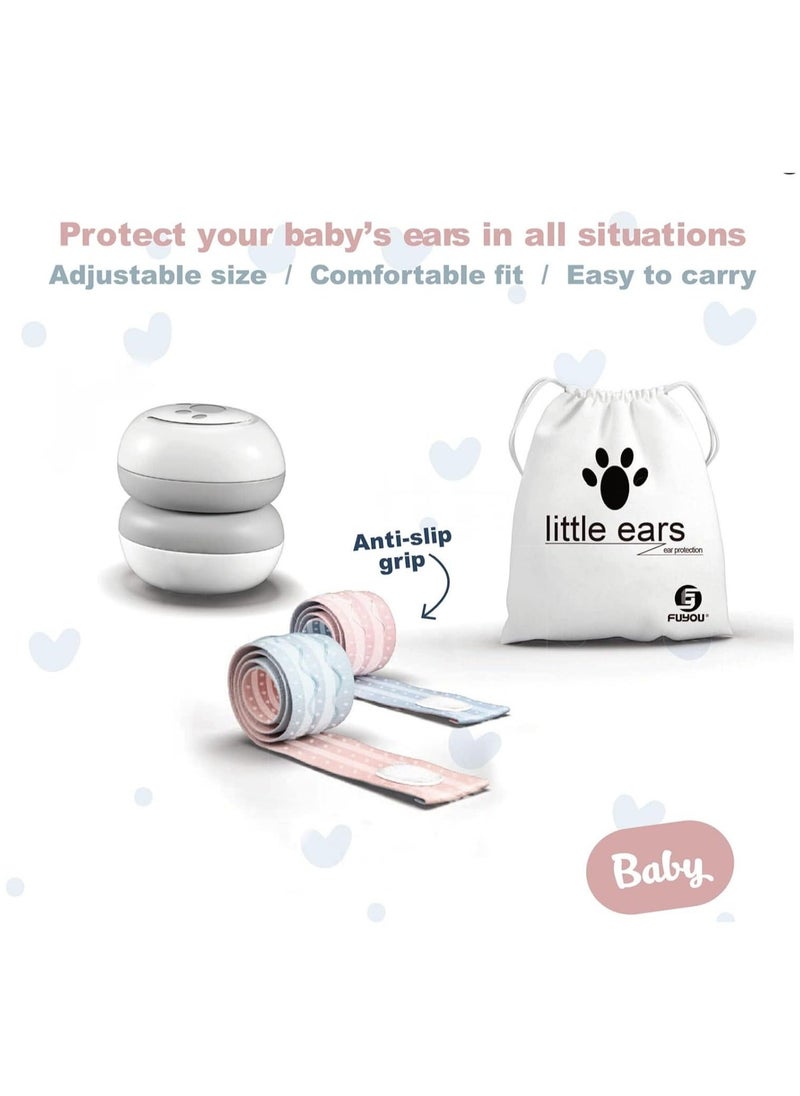 Generic Baby Ear Protection, Earmuffs for Babies and Toddlers up to 36 Months, Noise Reduction Earmuffs - Comfortable Baby Headphones Against Hearing Damage & Improves Sleep  - Image 5