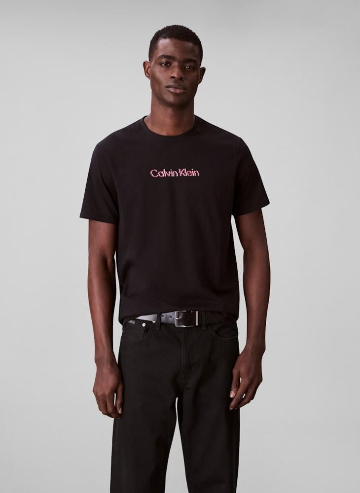 Calvin Klein Jeans Graphic Regular Fit T-Shirt - Image 1