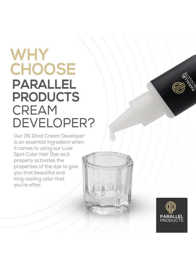 PARALLEL PRODUCTS Parallel Products - 3% 10 Volume Tint Developer - 25mL - Oxidant for Coloring - Mix with Luxe Spot Color Cream Dye/Kit  - Image 3