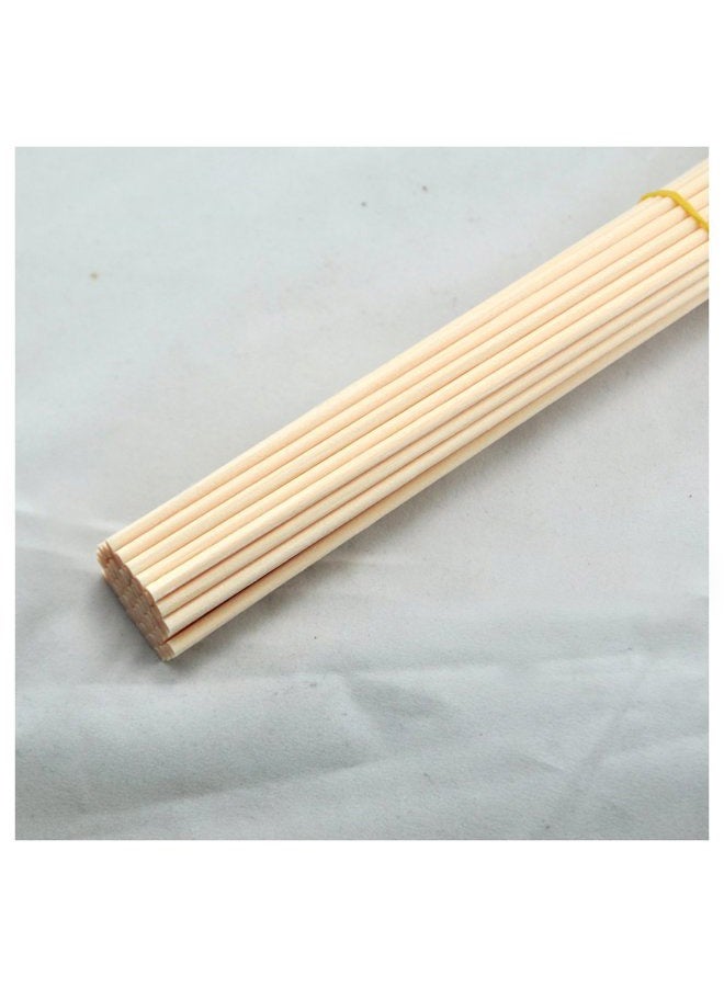 Ougual 50 Pieces Fiber Reed Diffuser Replacement Refill Sticks for Aroma Fragrance (Beige, 12" x4mm) - Image 2