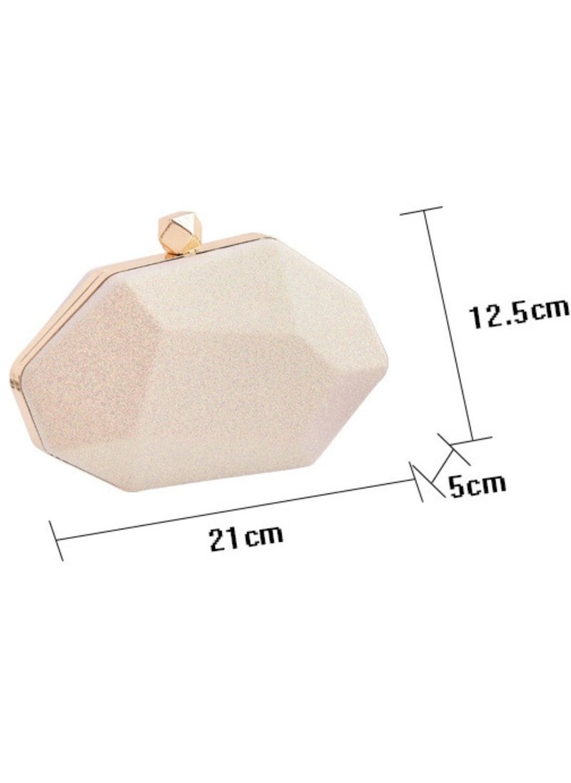 Miluraining - Women Clutch Bag Evening Bag Purse Small Crossbody Bag PU Leather Material Handbag Shoulder Bag Satchel Bags Suitable for Party Prom Wedding - Image 1