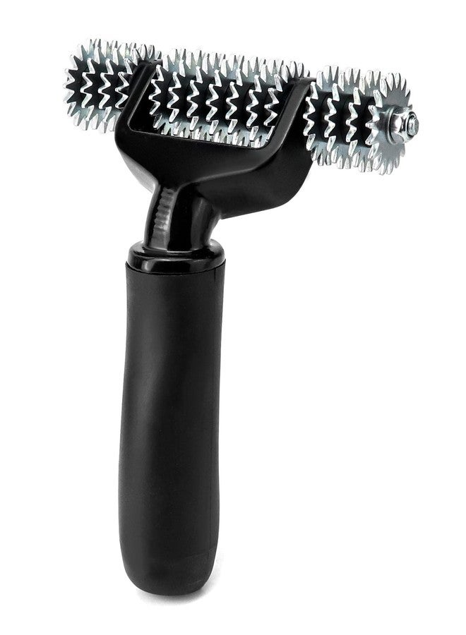 QWORK Carpet Seam Roller, 15-Star Wheel Heavy Duty Seam Roller for Carpet Installation - 1 Pack - Image 3