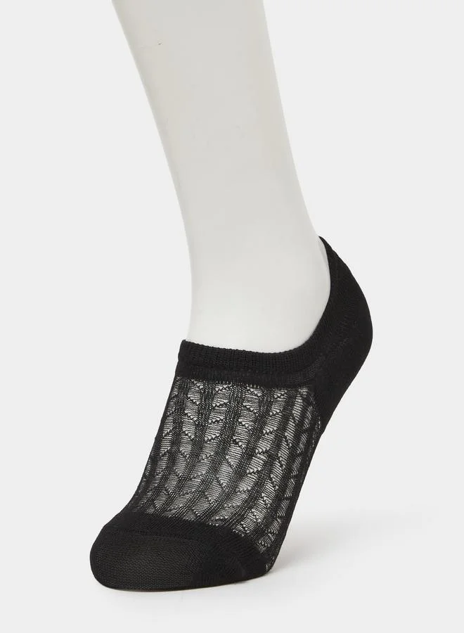 Styli  Pack of 3 - Breathable Shoe Liner Socks for Men | Best Price UAE
