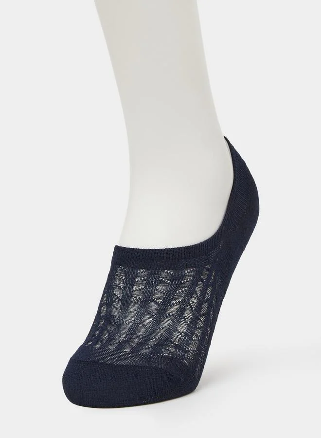 ستايلي Pack of 3 - Breathable Shoe Liner Socks