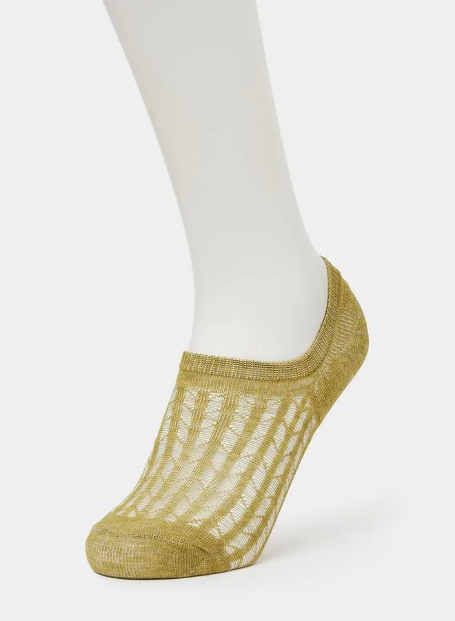 Styli  Pack of 3 - Breathable Shoe Liner Socks for Men | Best Price UAE