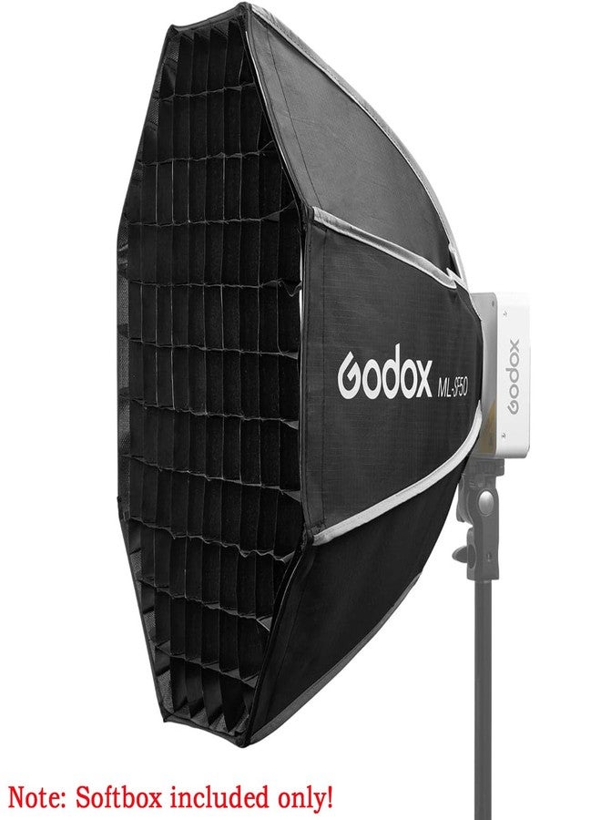 جودوكس صندوق إضاءة ناعم ثماني الأضلاع Godox ML-SF50، 50 سم × 50 سم، مصنوع من النايلون، متوافق مع مصابيح الفيديو LED من Godox طرازات ML100Bi، ML60IIBi، ML60Bi، ML60، ML30Bi، ML30 - Image 2