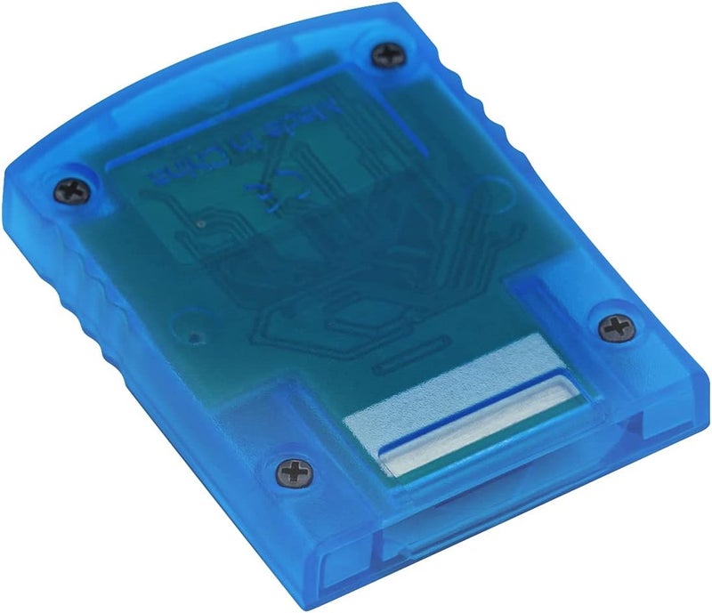 Mcbazel بطاقات ذاكرة جيم كيوب، بطاقة ذاكرة متوافقة مع جيم كيوب ووحدة تحكم وي - زرقاء 512MB (8192 كتلة) - Image 3