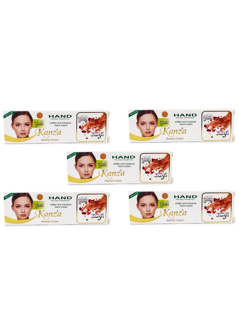 Kanza 5Pcs Kanza Hand Beauty Cream 50g - Image 1